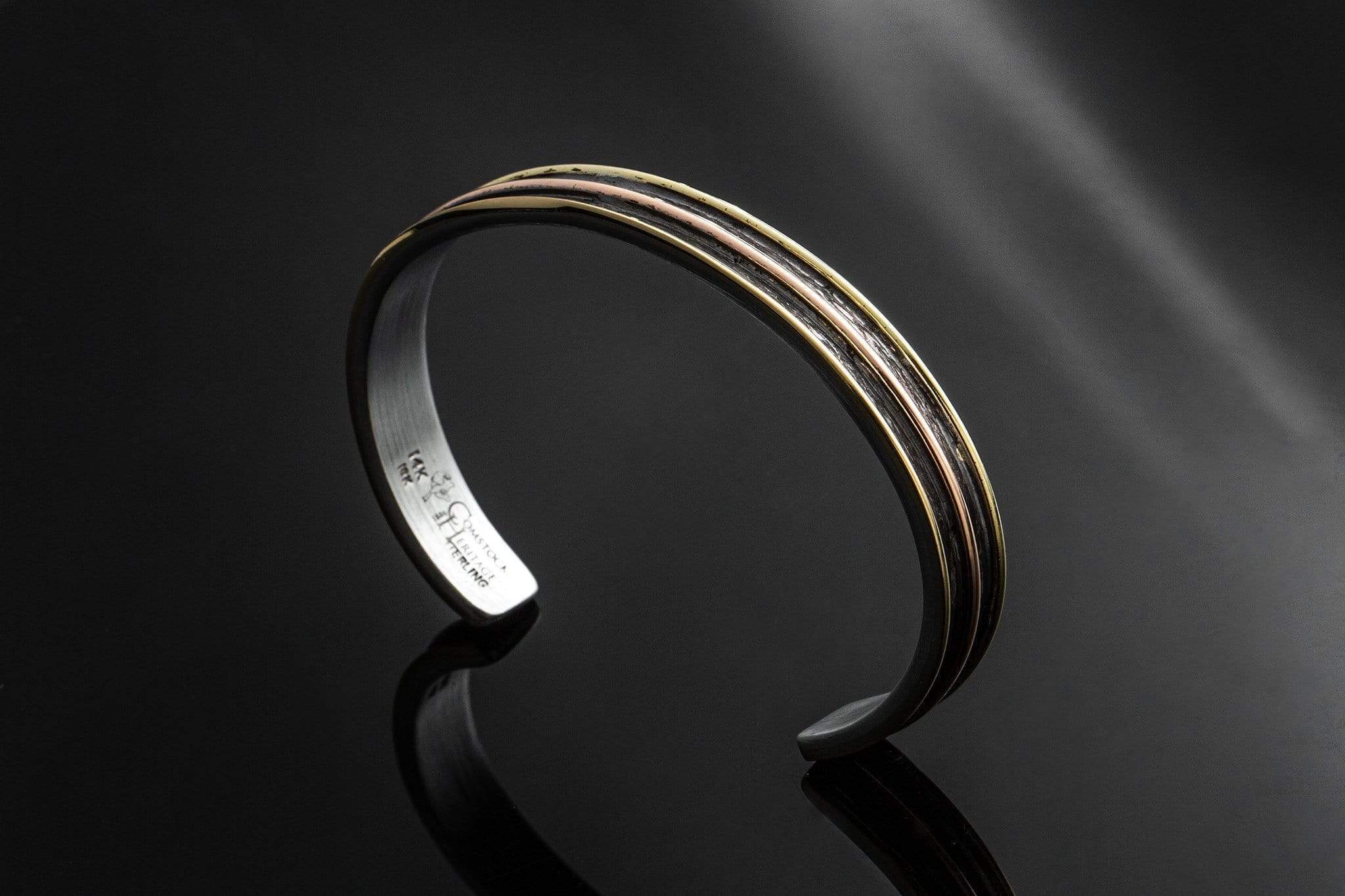 American Buckle Collection Pebble Cuff | Mens - Accessories - Bracelets
