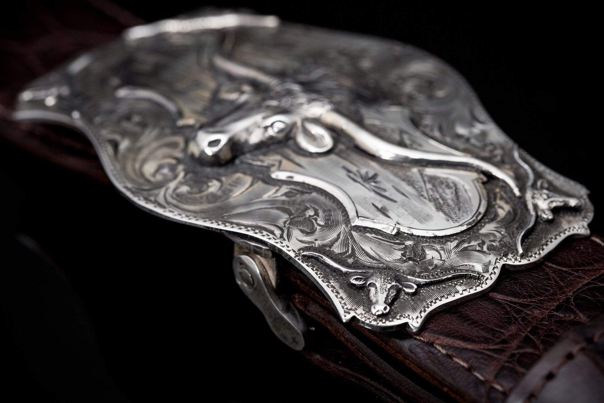 Posse Longhorn Trophy Buckle - AXEL'S