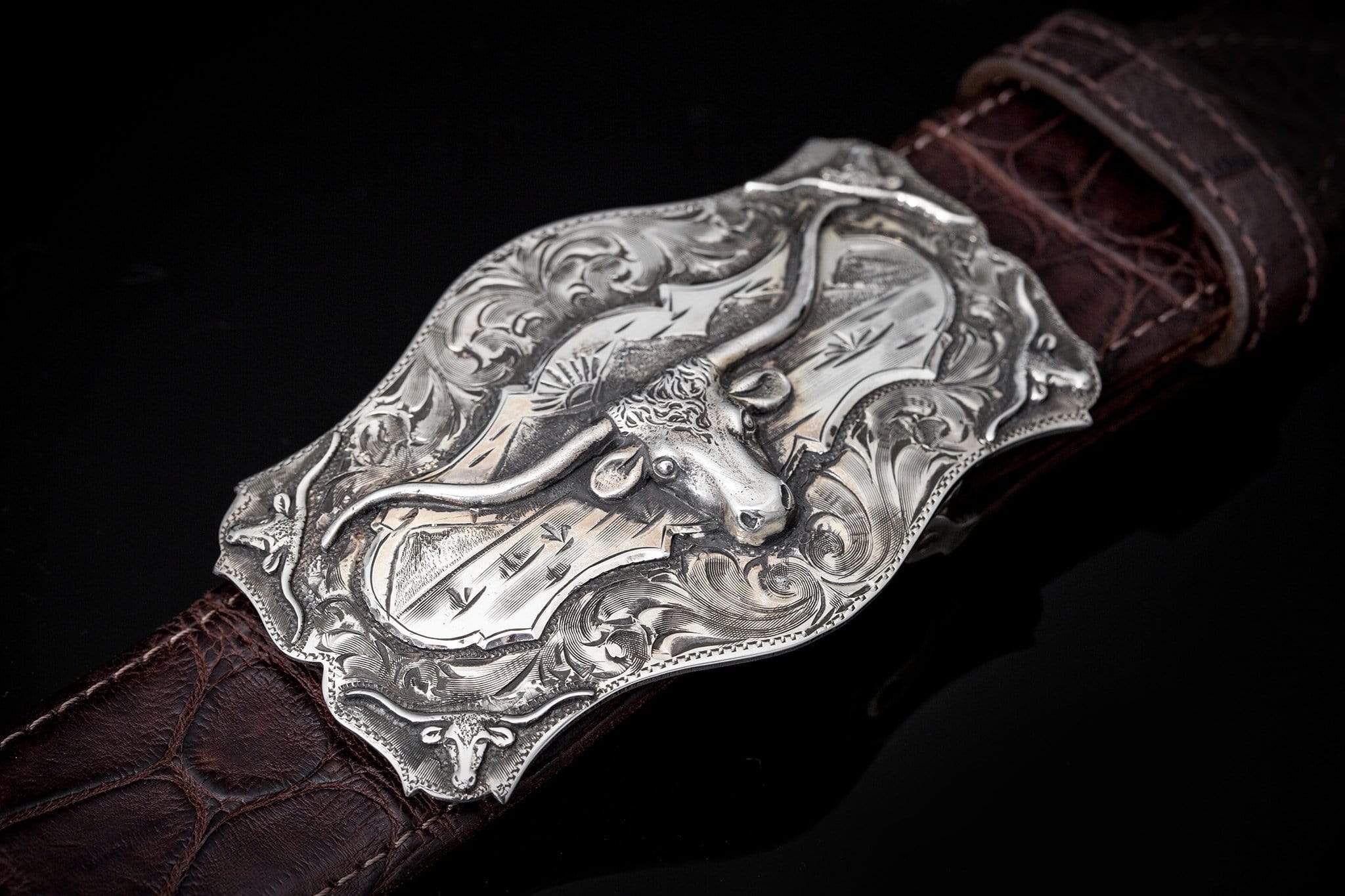 Posse Longhorn Trophy Buckle - AXEL'S