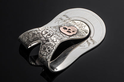 Skull Money Clip | Mens - Accessories - Money Clips | Comstock Heritage