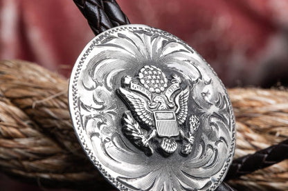 USA Presidential Seal Bolo Tie - AXEL'S