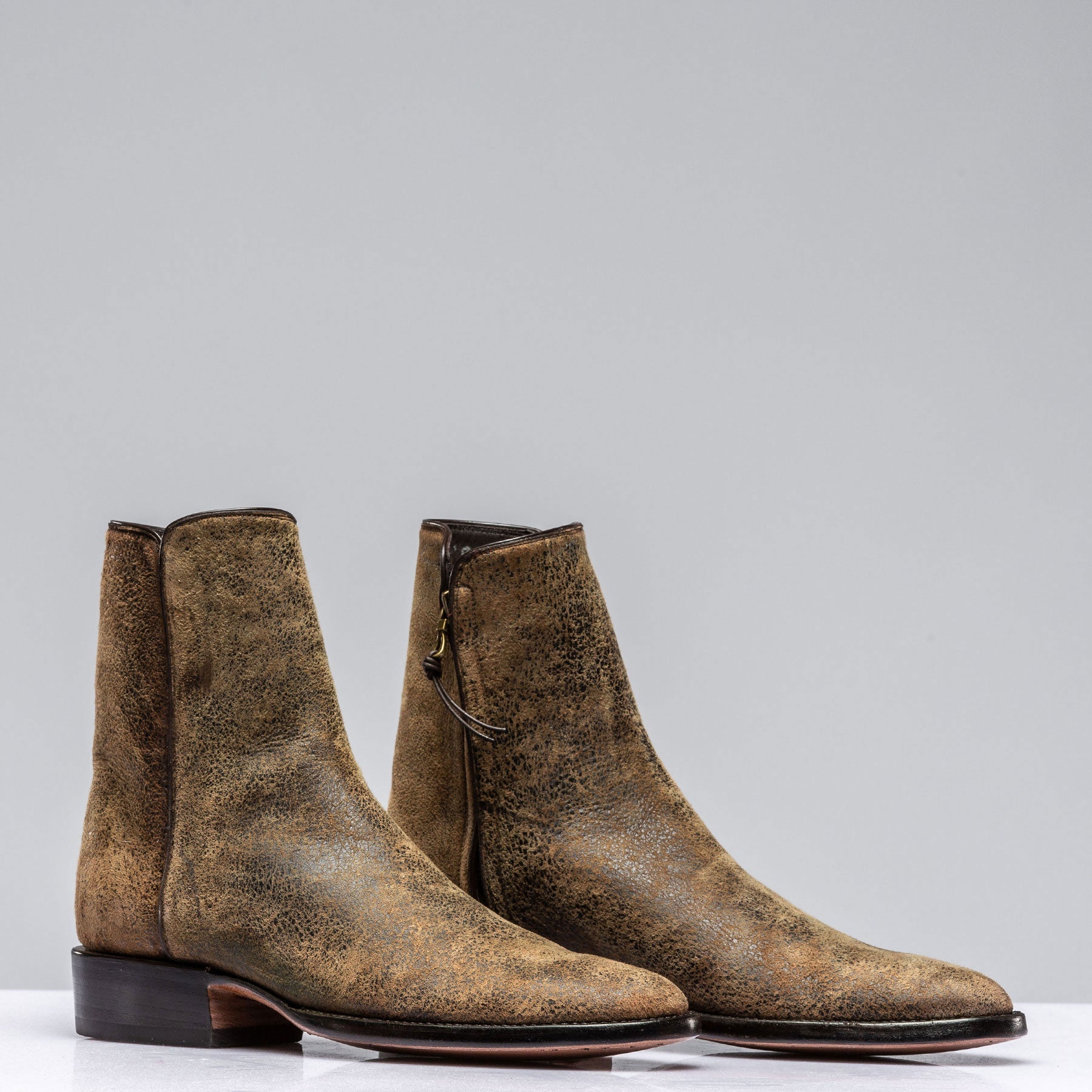 Vintage Goat Suede Chelsea Boot | Mens - Cowboy Boots | Stallion Boots