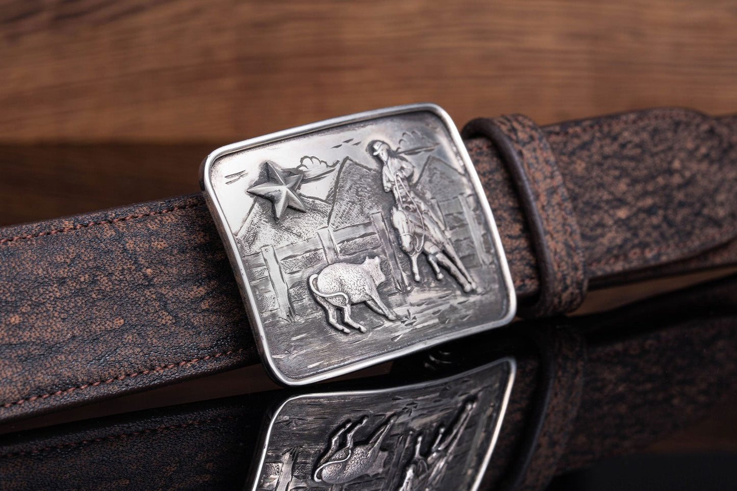 Mesa Roper Trophy Buckle | Belts And Buckles - Trophy | Comstock Heritage