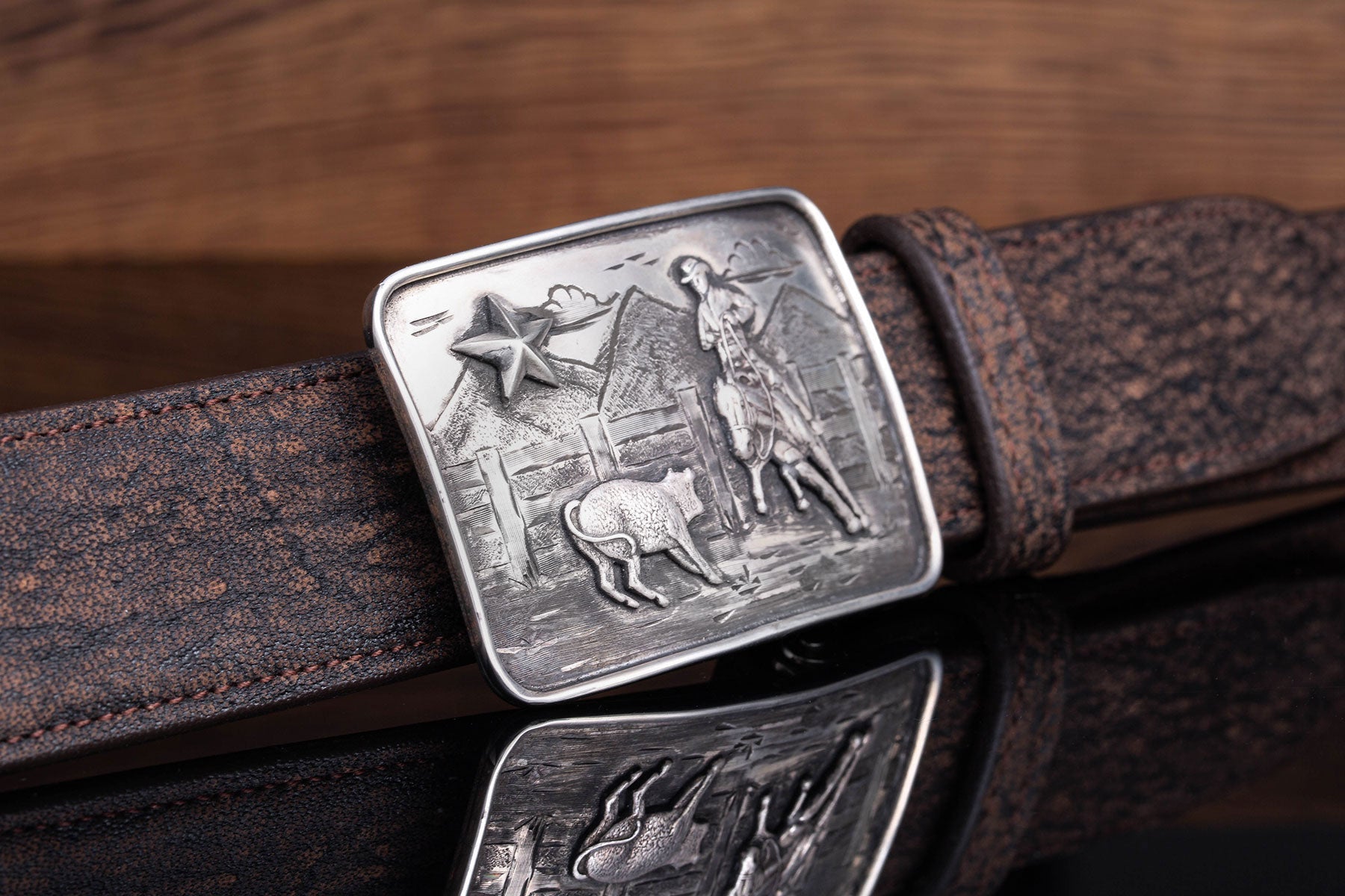 Mesa Roper Trophy Buckle | Belts And Buckles - Trophy | Comstock Heritage