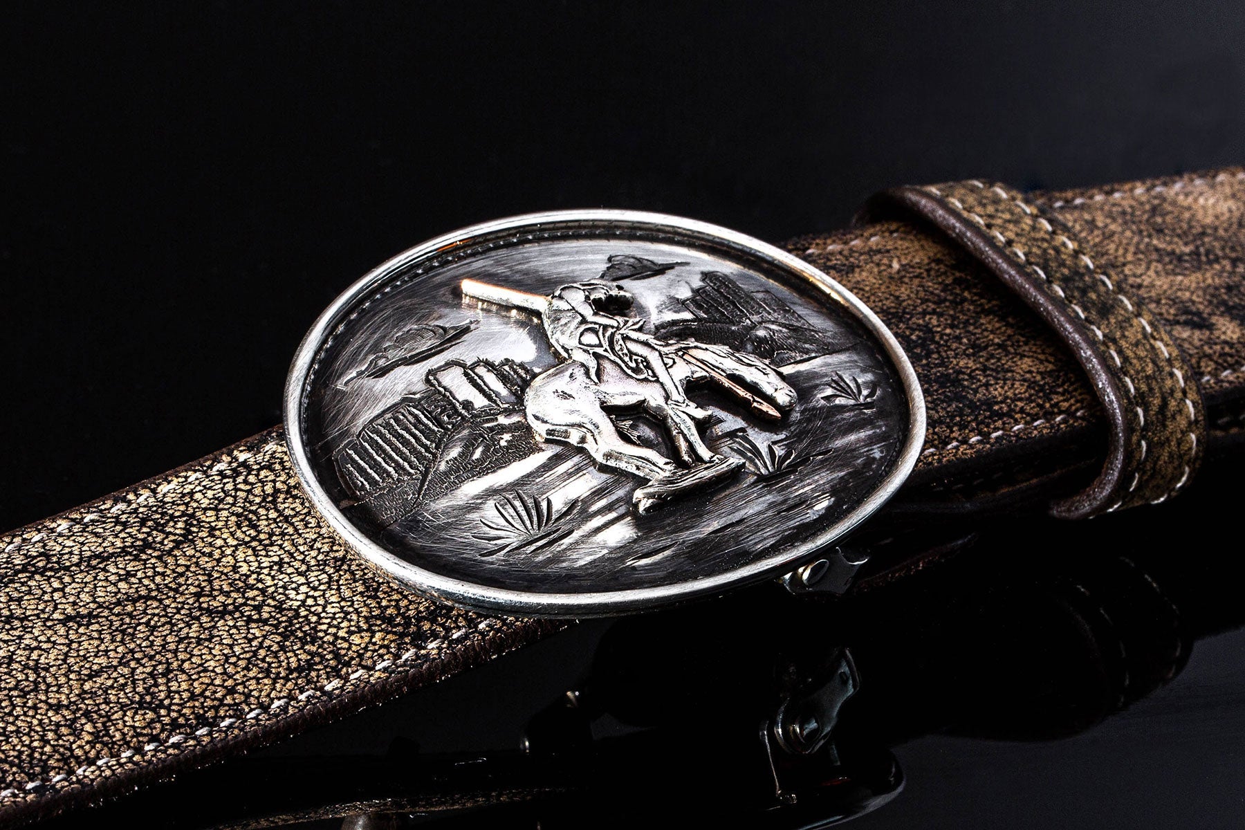 End of the Trail | Belts And Buckles - Trophy | American Buckle Collection