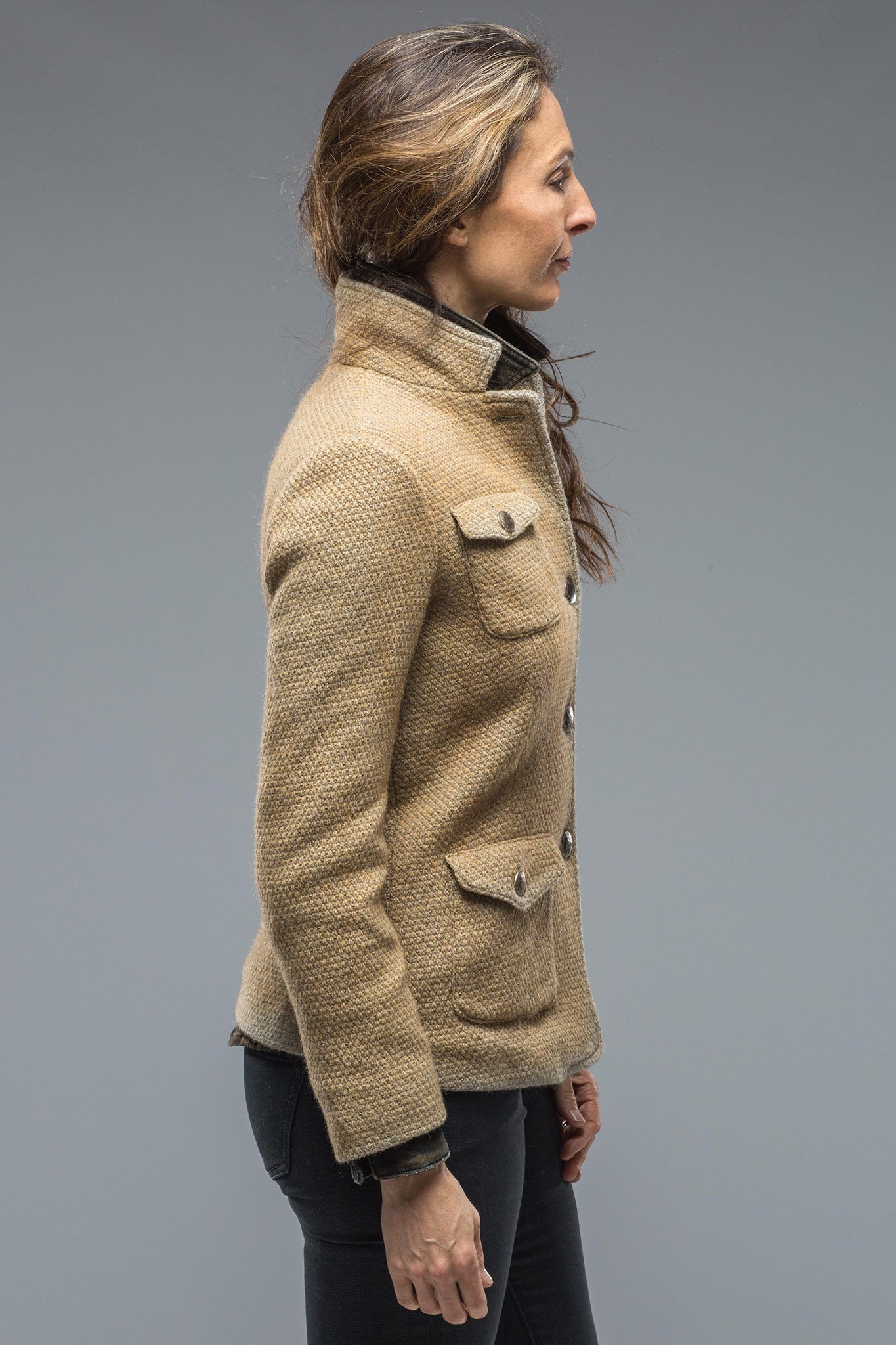 Brie Washed Jacket | Warehouse - Ladies - Outerwear - Cloth | Gimo's