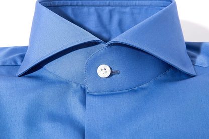 Florence Dress Shirt In Deep Blue | Mens - Shirts - Dress | Finamore Napoli