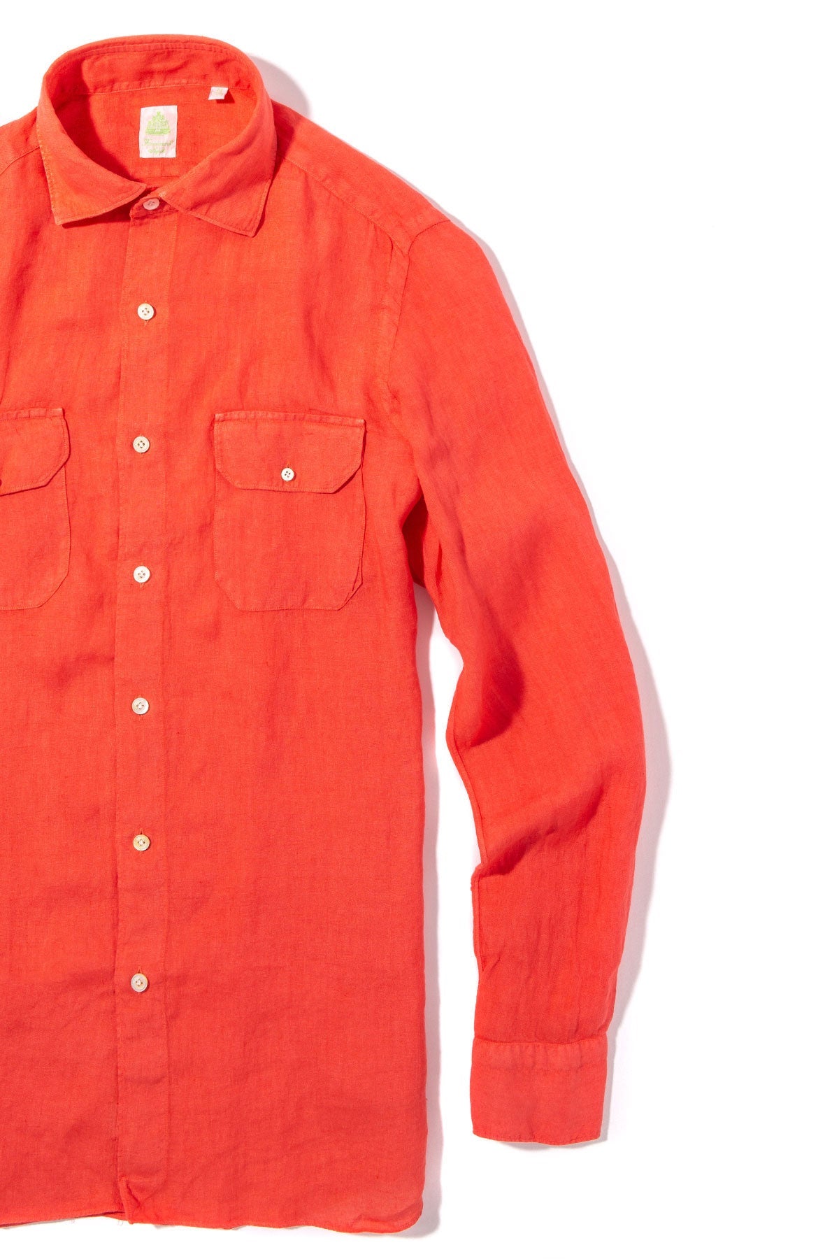 Otztal 2 Pocket Shirt In Red | Mens - Shirts - Dress | Finamore Napoli