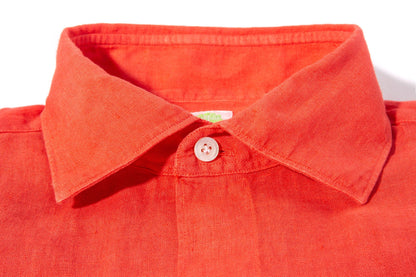 Otztal 2 Pocket Shirt In Red | Mens - Shirts - Dress | Finamore Napoli
