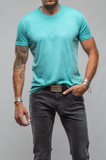 Georg Roth Pismo Cotton T In Mint | Mens - Shirts - T-Shirts