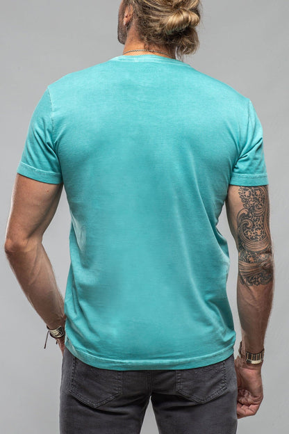 Georg Roth Pismo Cotton T In Mint | Mens - Shirts - T-Shirts