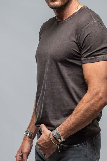 Pismo Cotton Tee In Basalt - AXEL'S