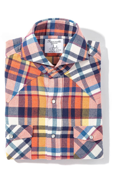 Giannetto Portofino Boldy Western Snap Shirt Mens - Shirts - Outpost