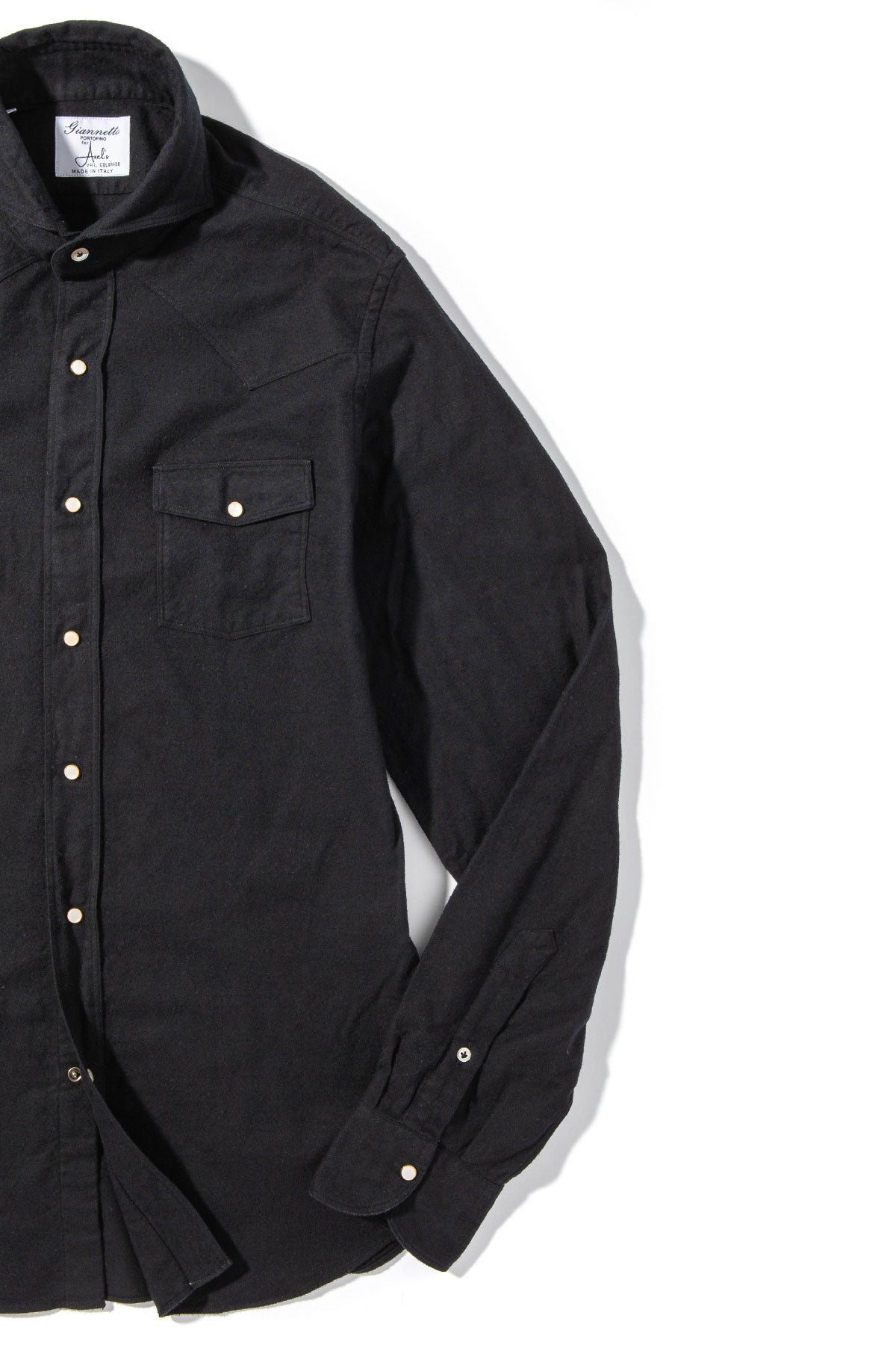 Giannetto Portofino | Dover Western Snap Shirt | Mens - Shirts - Outpost 