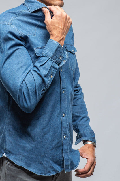 Giannetto Portofino Kayce Western Snap Shirt Mens - Shirts - Outpost