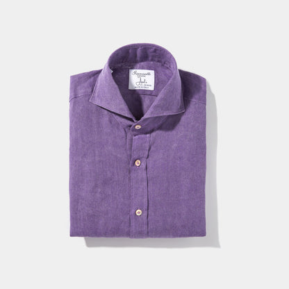Giannetto Portofino Roberto Linen Sport Shirt Mens - Shirts - Outpost