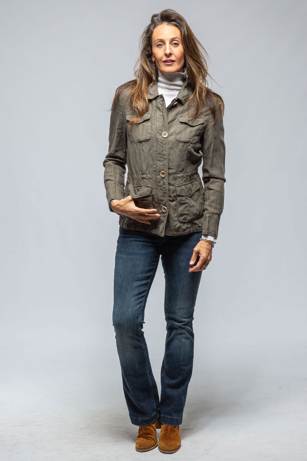 Gimo's Annabelle Military Jacket Warehouse - Ladies - Outerwear - Lightweight