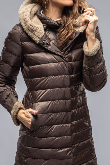Gimo's Carrie Après Puffer in Metallic Brown Warehouse - Ladies - Outerwear - Cloth