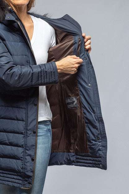 Gimo's Ceto Resort Coat In Navy Warehouse - Ladies - Outerwear - Cloth