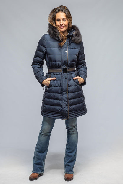 Gimo's Ceto Resort Coat In Navy Warehouse - Ladies - Outerwear - Cloth