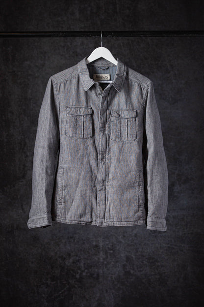 Gimo's Davos Cotton/Linen Shirt Jacket Warehouse - Mens - Outerwear - Cloth