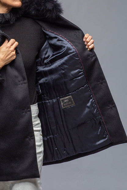 Diane Wool/Cashmere Overcoat In Black | Warehouse - Ladies - Outerwear - Cloth | Gimo's