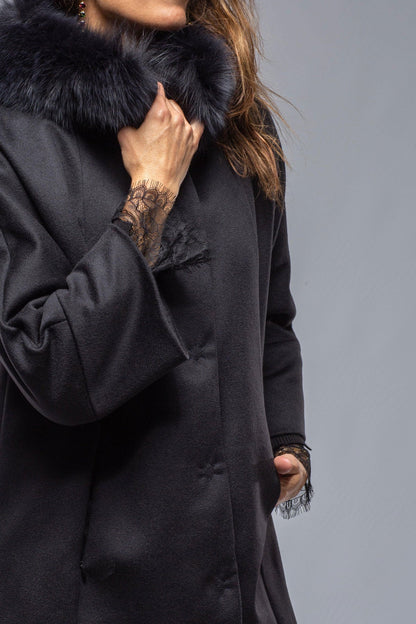 Diane Wool/Cashmere Overcoat In Black | Warehouse - Ladies - Outerwear - Cloth | Gimo's