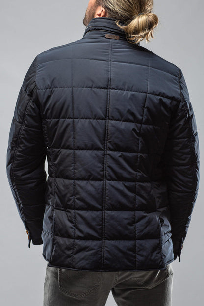 Gimo's Easton Quilted Jacket In Navy Warehouse - Mens - Outerwear - Cloth