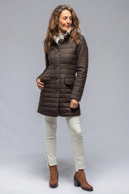 Tailored Après Jacket In Brown | Warehouse - Ladies - Outerwear - Cloth | Gimo's