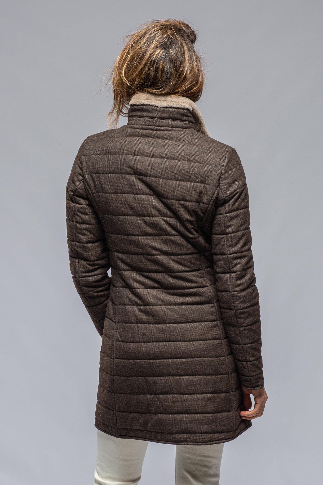 Tailored Après Jacket In Brown | Warehouse - Ladies - Outerwear - Cloth | Gimo's