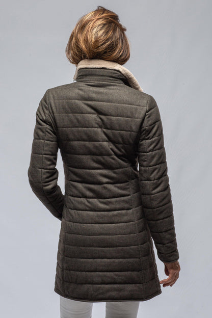 Tailored Après Jacket In Green | Warehouse - Ladies - Outerwear - Cloth | Gimo's