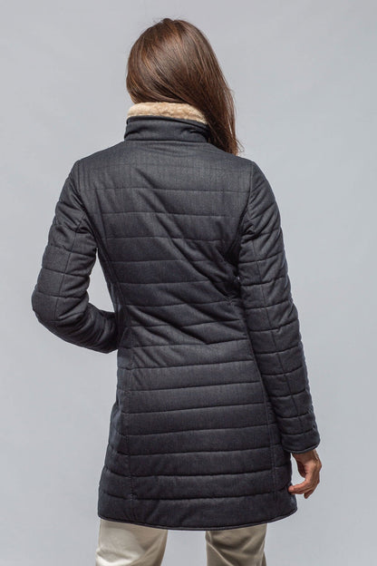 Tailored Après Jacket In Navy | Warehouse - Ladies - Outerwear - Cloth | Gimo's
