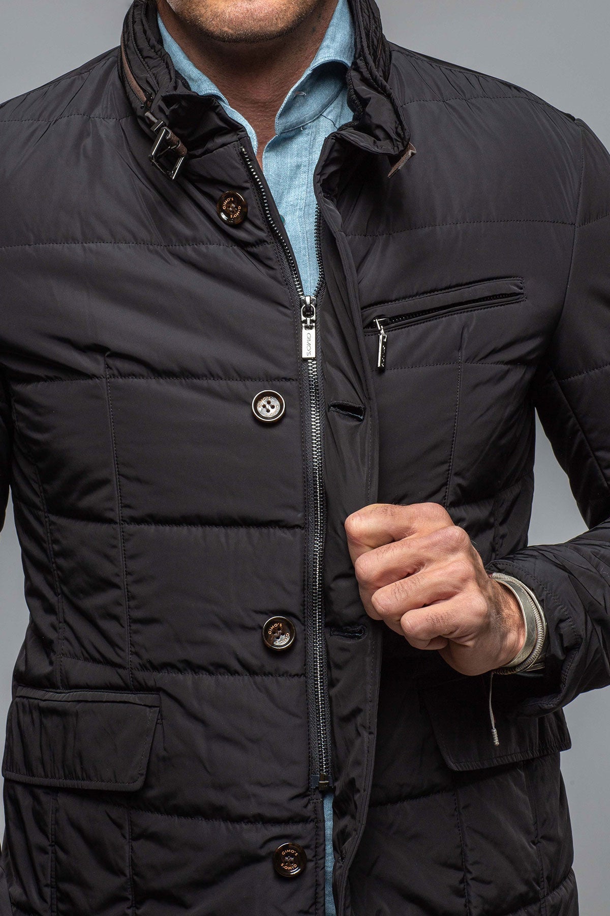 Gimo's Vinicio Quilted Jacket Warehouse - Mens - Outerwear - Cloth