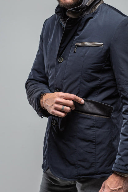 Gimo's Wylie Insulated Travel Jacket In Navy Warehouse - Mens - Outerwear - Cloth