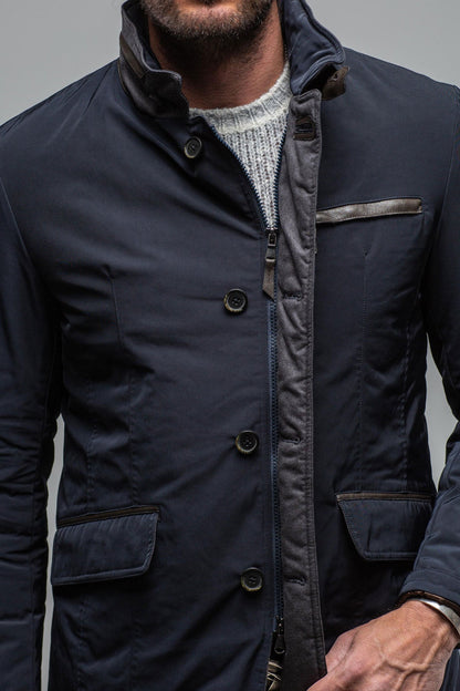 Gimo's Wylie Insulated Travel Jacket In Navy Warehouse - Mens - Outerwear - Cloth