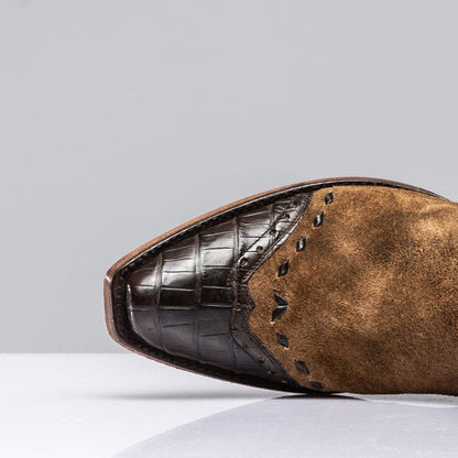 Tall Distressed Camel Boot | Ladies - Cowboy Boots | Stallion Boots