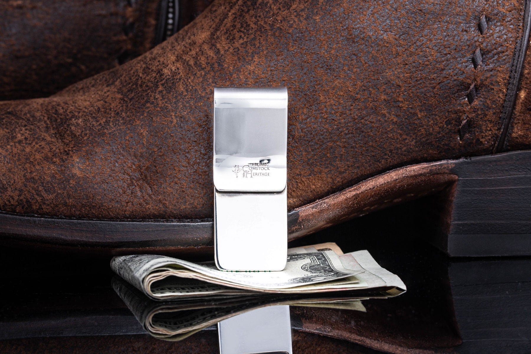 Crystal Money Clip | Mens - Accessories - Money Clips | Comstock Heritage