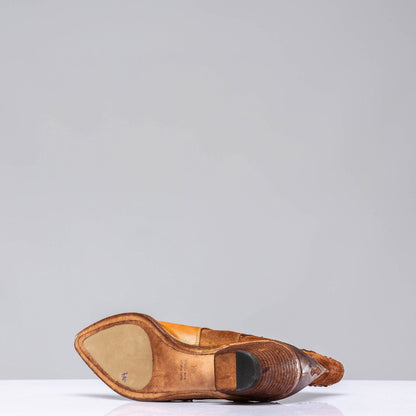 Coco Short Boot In Dusty Rose - AXEL'S