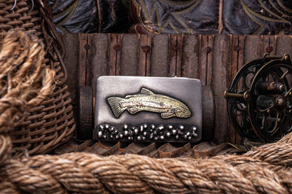 Mason Lahontan Trout | Belts And Buckles - Trophy | American Buckle Collection