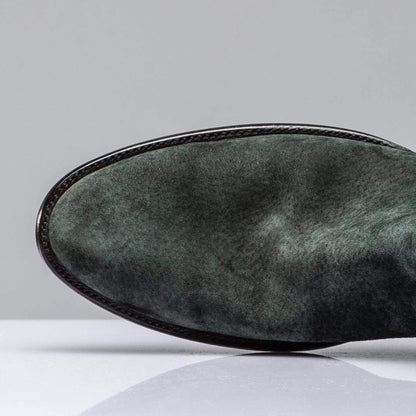 Black Sueded Nubuck Chelsea - AXEL'S