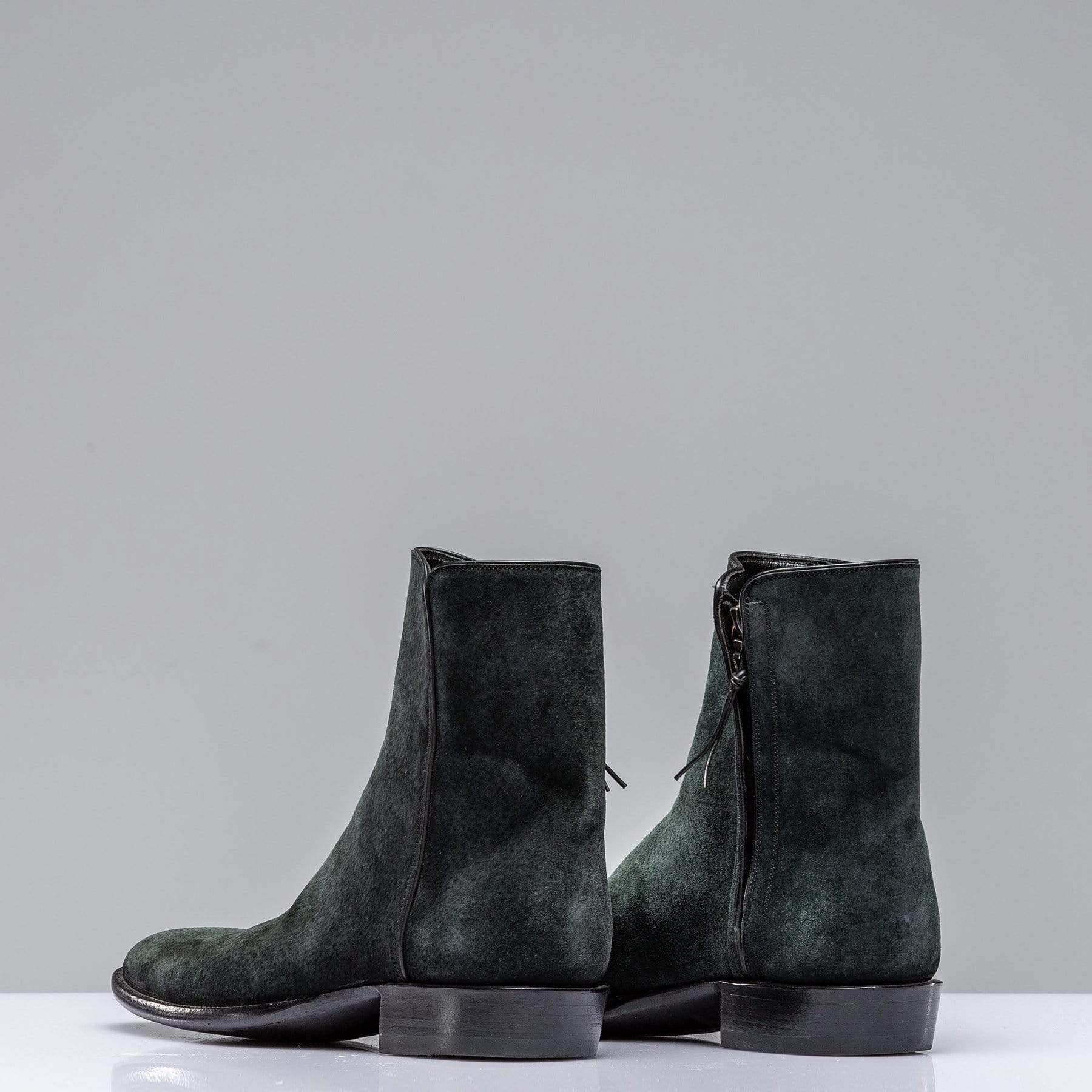 Black Sueded Nubuck Chelsea - AXEL'S