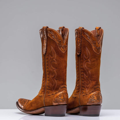 Buckskin Suede Boots - AXEL'S