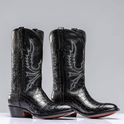Stallion Boots Crocodile Belly Cowboy Boot Mens - Cowboy Boots