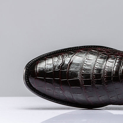 Stallion Boots Griffen Black Cherry Zorro Gallegos Mens - Cowboy Boots