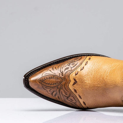 Axels Western Buttercup-Tan-9.5 - AXEL'S