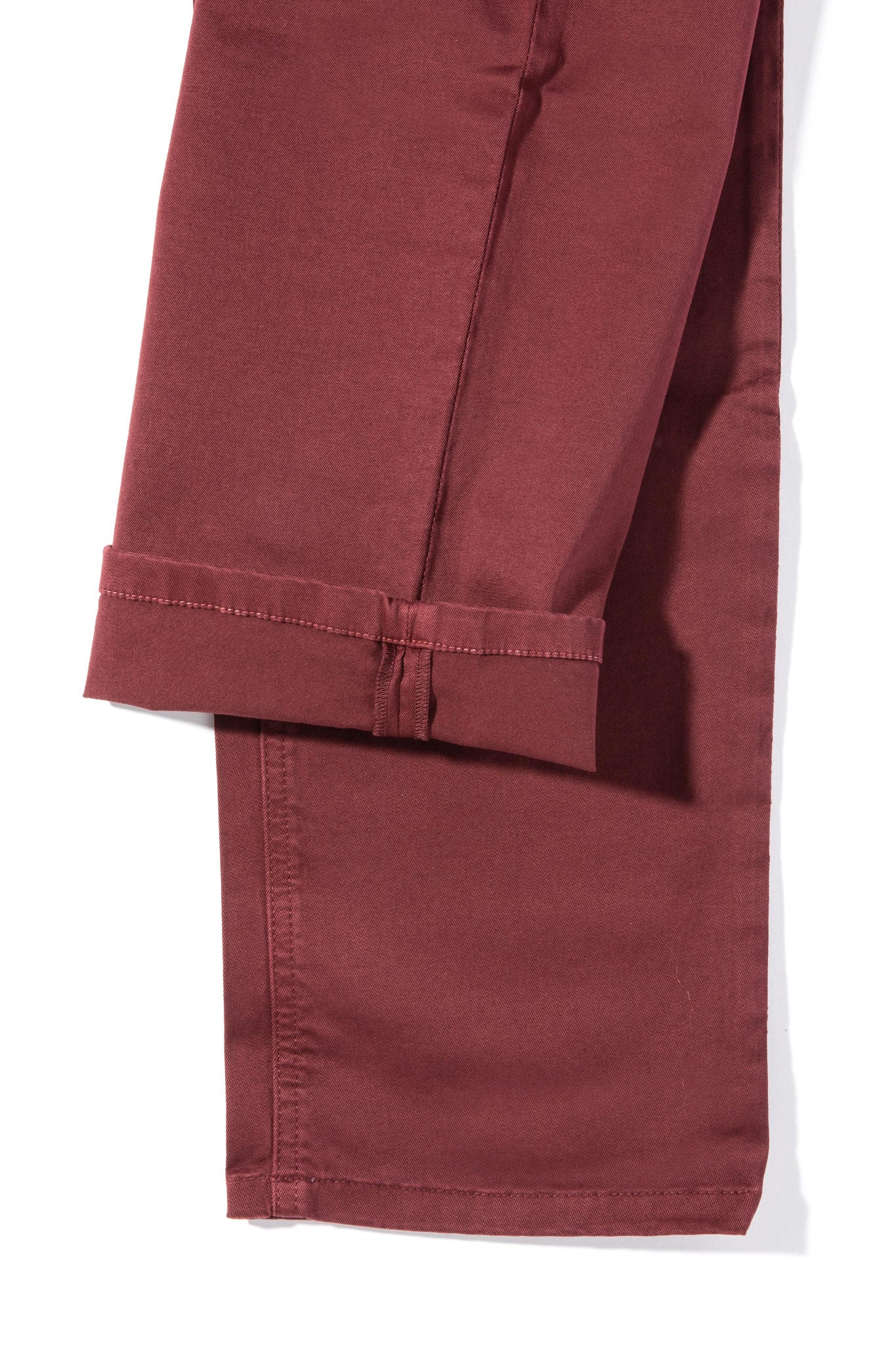 Teleria Zed Gunnison 5 Pocket In Bordeaux Mens - Pants - 5 Pocket