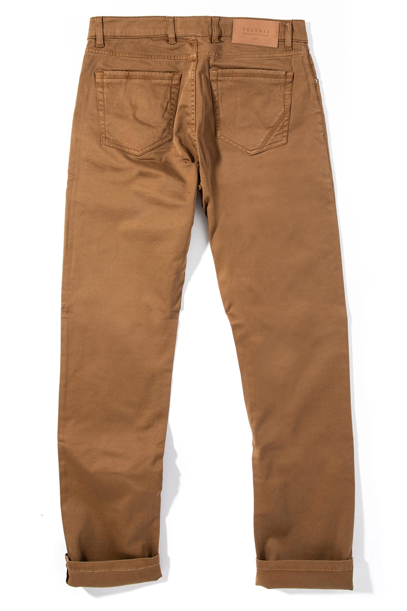 Teleria Zed | Gunnison 5 Pocket In Cammello | Mens - Pants - 5 Pocket 