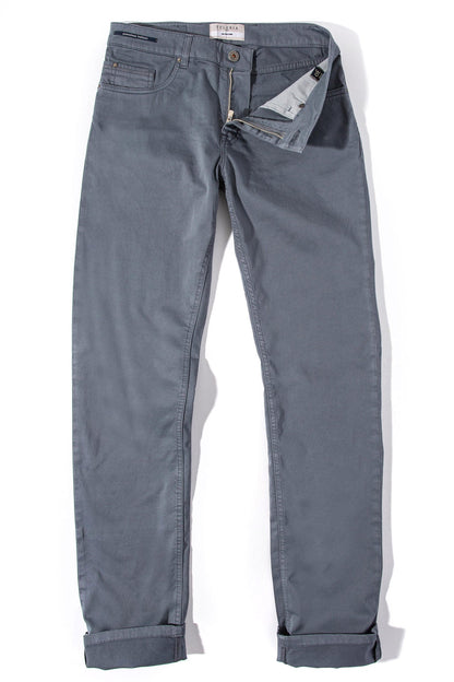 Teleria Zed Gunnison Soft Touch In Acciaio Mens - Pants - 5 Pocket