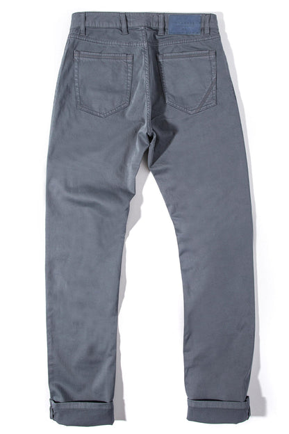 Teleria Zed Gunnison Soft Touch In Acciaio Mens - Pants - 5 Pocket
