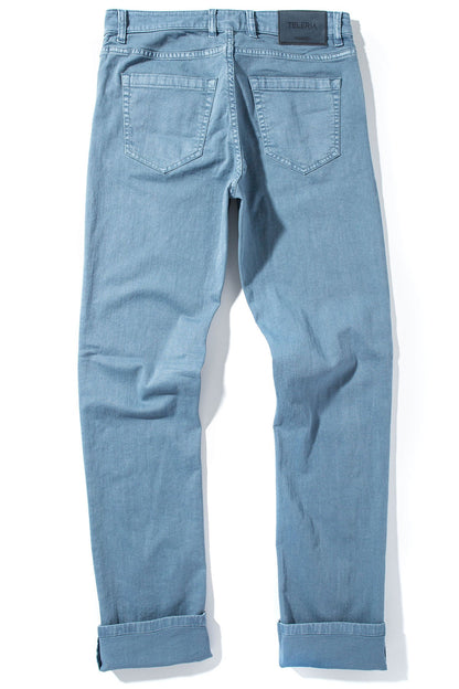 Teleria Zed Ouray 5 Pocket Denim in Blue Peony Mens - Pants - 5 Pocket